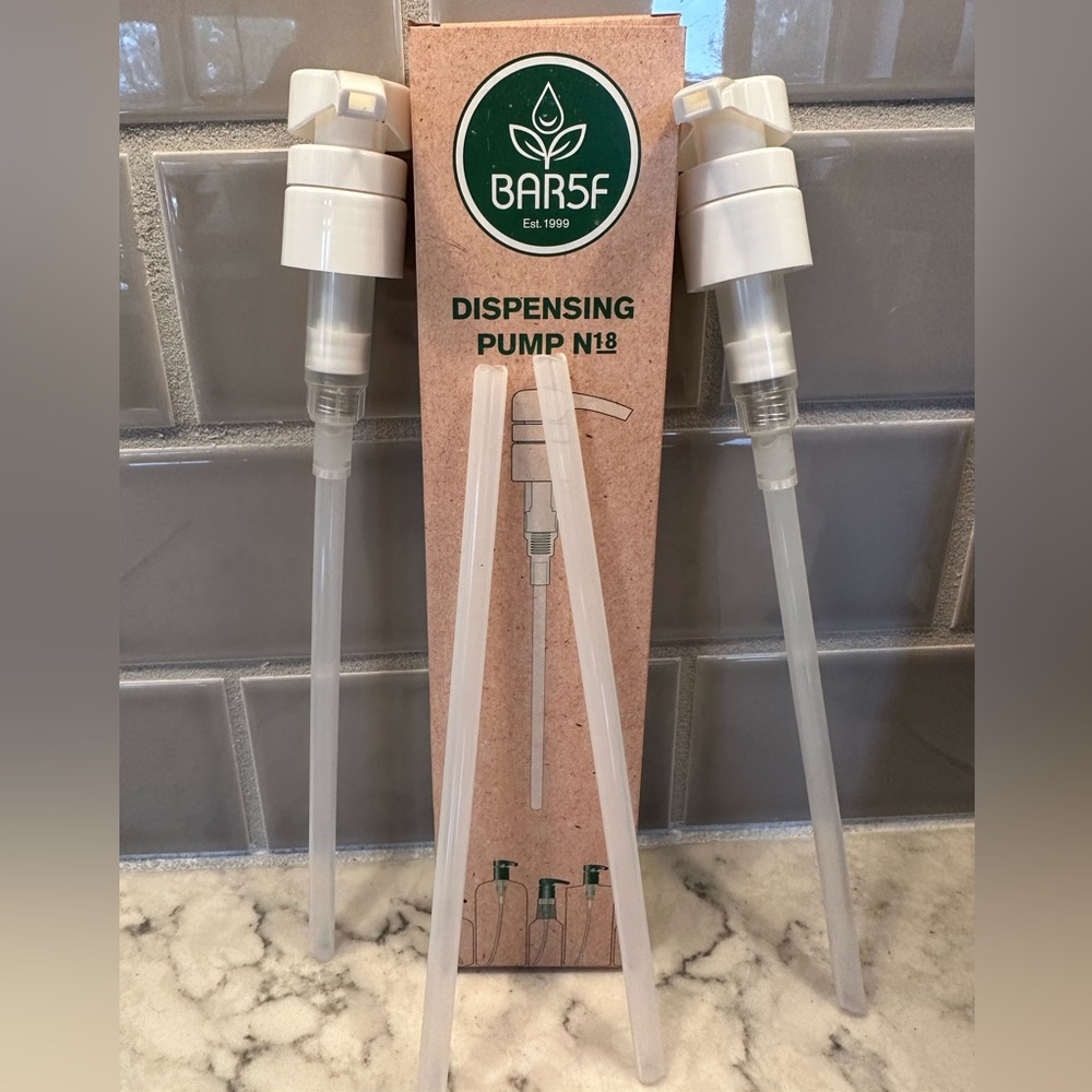 Never used BAR5F dispensing pump n18